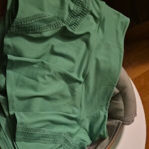 Green FP Skort with Lace Detailing